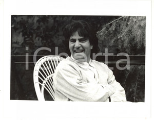 1985 ca MUSICA Ritratto del cantante Fausto LEALI - Foto VINTAGE 25x20 cm