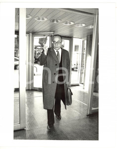 1985 ca MILANO Convegno DC - Arrivo di Enrico DE MITA *Foto 20x25 cm