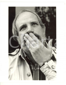 1987 MOSTRA DEL CINEMA DI VENEZIA Ritratto del regista Brian DE PALMA *Foto Fotografia di agenzia, scattata in occasione della prima del film"Gli intoccabili". CONDIZIONI: GFORMATO: 20x25 cm     originale e autentica 1