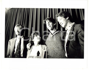 1987 FESTIVAL DI CANNES Peter COYOTE - Vincent LINDON - Peter RIEGERT *Foto