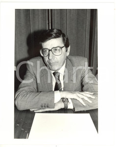 1985 ca POLITICA - DC Ritratto on. Vincenzo SCOTTI (3) *Foto VINTAGE 20x25 cm