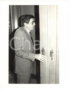 1985 ca POLITICA - DC Ritratto on. Vincenzo SCOTTI (5) *Foto VINTAGE 20x25 cm