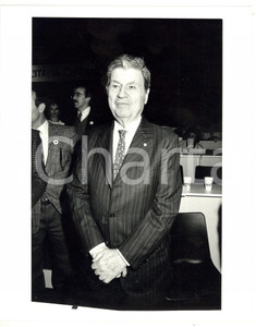 1985 ca POLITICA ITALIA Ritratto Maxwell M. RABB ambasciatore USA *Foto 20x25 cm
