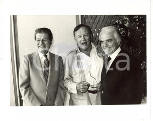 1987 VENEZIA - CINEMA Maxwell M. RABB - Jack VALENTI - Joseph L. MANKIEWICZ