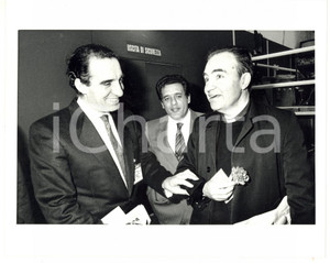 1987 RIMINI 44° Congresso PSI - Don Gianni BAGET BOZZO con Paolo PILLITTERI 