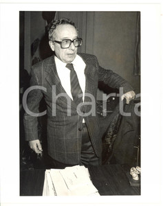 1985 ca POLITICA - PCI Ritratto on. Elio QUERCIOLI *Foto 20x25 cm