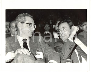 1987 BOLOGNA Risorsa Piccola Industria - Cesare ROMITI con Carlo PATRUCCO *Foto