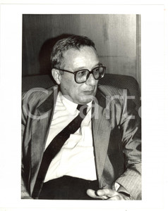 1985 ca POLITICA - PCI Ritratto on. Elio QUERCIOLI - Foto 20x25 cm