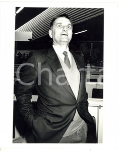 1987 RIMINI 44° Congresso PSI - Ritratto di Antonio PIZZINATO *Foto 20x25 cm