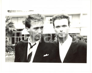 1985 ca MUSICA - SPANDAU BALLET I fratelli Martin e Gary KEMP - Foto 25x20 cm