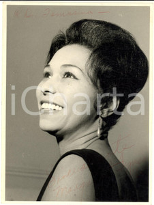 1962 LONDON BBC Opera singer Margaret TYNES - Portrait with AUTOGRAPH *Photo