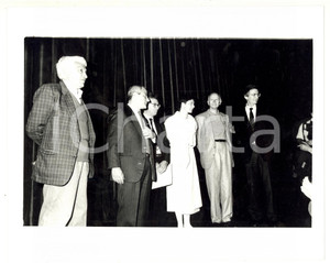 1985 ca CINEMA ITALIA Isabella ROSSELLINI a una premiazione (1) - Foto 24x18 cm 