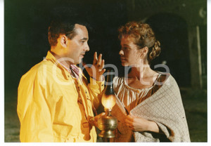 1989 MA NON PER SEMPRE Elena Sofia RICCI sul set del film - Regia di Marzio CASA