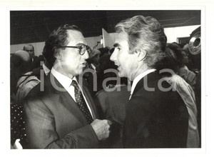 1990 ca MILANO Ritratto di Angelo ABBONDIO e Francesco MICHELI (2) - Foto 24x18