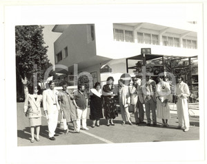 1987 VENEZIA Mostra del Cinema - Ritratto della Giuria (4) Foto 24x18 cm