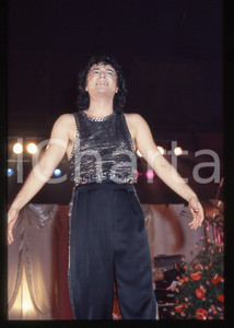 35mm vintage slide* 1986 Zero Tour RENATO ZERO durante un concerto (10)