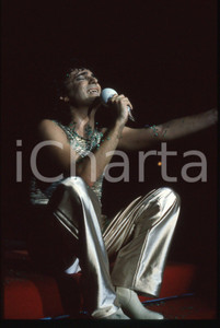 35mm vintage slide* 1986 Zero Tour RENATO ZERO durante un concerto (12)