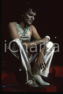 Fotografia d epoca originale 35mm vintage slide 1986 Zero Tour RENATO ZERO durante un concerto 32 1