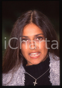 Fotografia d epoca originale 35mm vintage slide 1990ca Ritratto di Rosita CELENTANO 2 1