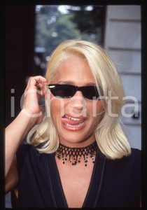 35mm vintage slide* 1990ca Heather PARISI ritratto curioso 