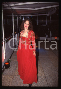 Fotografia d'epoca originale 35mm vintage slide* 1996 HOLLYWOOD Karen BLACK ritratta agli Eyegore Awards (3) 1