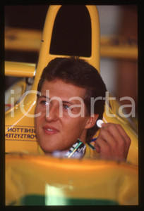 Fotografia d epoca originale 35mm vintage slide 1991 FORMULA 1 Michael SCHUMACHER BENETTON B190B original 1