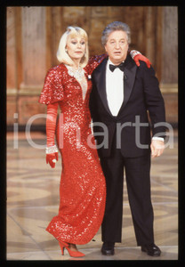 35mm vintage slide* 1991 FANTASTICO 12 Raffaella CARRA' e Gianfranco D'ANGELO 