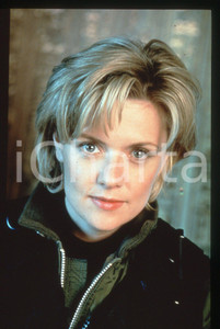 Fotografia d epoca originale 35mm vintage slide 1997 STARGATE SG1  Amanda TAPPING ritratto dell attrice 1