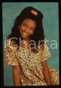 Fotografia d epoca originale 35mm vintage slide 1993 WHERE I LIVE  Yunoka DOYLE ritratto dell attrice 1