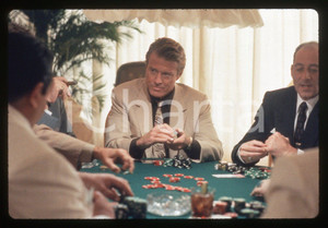 Fotografia d epoca originale 35mm vintage slide 1990 Film HAVANA di Sydney POLLACK Robert REDFORD 1