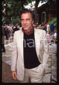 Fotografia d epoca originale 35mm vintage slide 1985 VENEZIA  Maximilian SCHELL ritratto dell attore 3 1