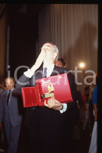 Fotografia d epoca originale 35mm vintage slide 1983 VENEZIA  Ingmar BERGMAN LEONE D ORO alla Carriera 13 1