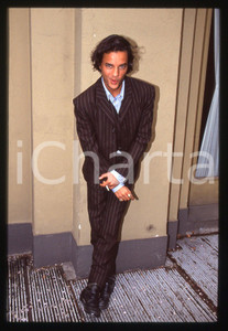 35mm vintage slide* 1990ca ITALIA MUSICA Nick KAMEN Ritratto del cantante (6)