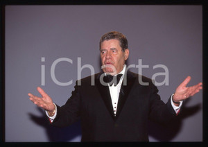 35mm vintage slide* 1999 FESTIVAL VENEZIA Jerry LEWIS Discorso dell'attore *20