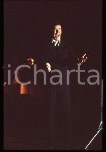 35mm vintage slide*1990ca TEATRO Jerry LEWIS durante uno spettacolo - Ritratto 9