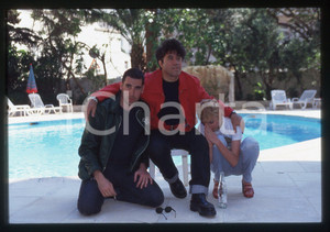35mm vintage slide* 1996 CANNES Pedro ALMODOVAR Daniel CALPARSORO Najwa NIMRI