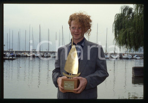 35mm vintage slide* 1986 RIVA DEL GARDA Mick HUCKNALL SIMPLY RED e VELA D'ORO *6