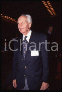 Jean DAUSSET - MILAN French immunologist Portrait 1994 ca * 35mm vintage slide 7