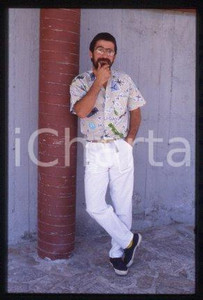 Stefano ROSSO - ROME Songwriter and guitarist 1985 ca * 35 mm vintage slide 13