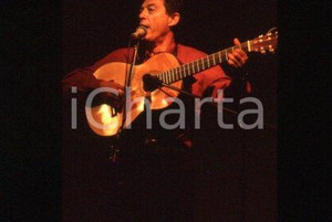 Franco VISENTIN ITALY Portrait of musical artist 1990 ca * 35mm vintage slide 14