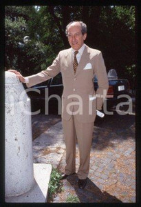 Raniero Vanni D'ARCHIRAFI - ITALY Diplomat 1985 ca * 35 mm vintage slide 10