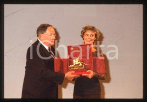 Susan SARANDON & Joseph L. MANKIEWICZ - VENICE 1987 * 35 mm vintage slide 12