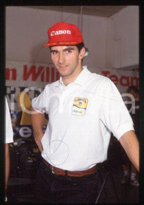 Damon HILL - GRAND PRIX FORMULA 1 Racing driver 1993 ca * 35 mm vintage slide 13