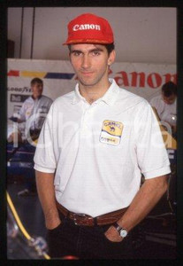 Damon HILL - GRAND PRIX FORMULA 1 Racing driver 1993 ca * 35 mm vintage slide 14