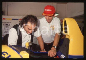 Damon HILL - GRAND PRIX FORMULA 1 Racing driver 1993 ca * 35 mm vintage slide 19