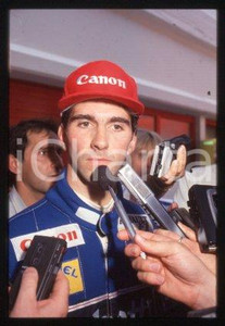 Damon HILL - GRAND PRIX FORMULA 1 Racing driver 1993 ca * 35 mm vintage slide 24