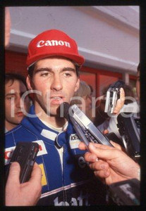 Damon HILL - GRAND PRIX FORMULA 1 Racing driver 1993 ca * 35 mm vintage slide 25