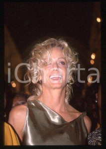 Farrah FAWCETT - MILAN American actress Portrait 1999 ca * 35 mm vintage slide 6