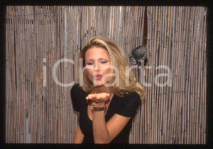 Michelle HUNZIKER - MILAN TV presenter & actress 1997 ca * 35 mm vintage slide 3