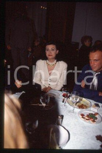 Paloma PICASSO - MILAN Fashion designer 1995 ca * 35 mm vintage slide 9